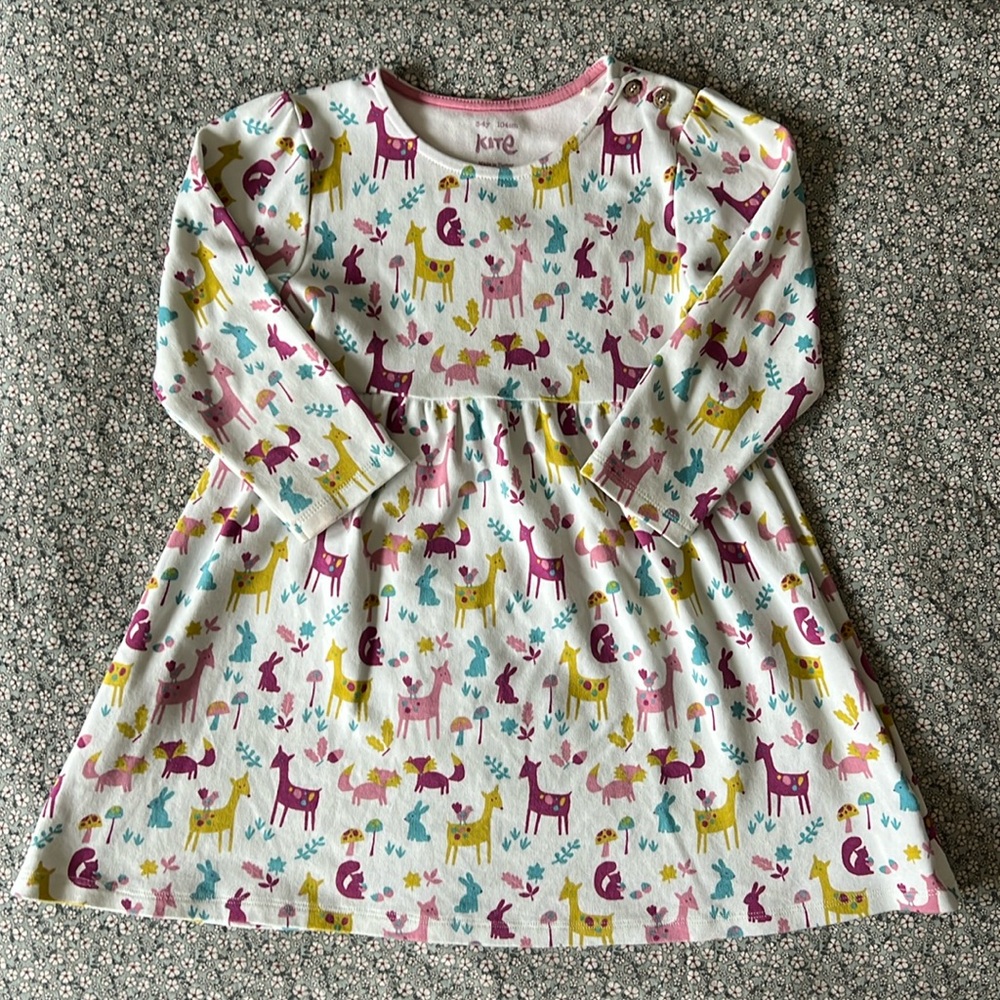 Kite 3-4 years organic cotton dress